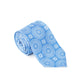 Printed Light Blue Tie