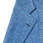 Light Blue Wool, Silk and Linen Blazer
