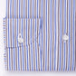 Brown & Blue Striped Shirt