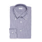 Grey Blue Checked Shirt