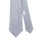Textured Blue White Tie