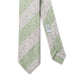 Striped Light Grey Green Tie