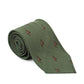 Animal Printed Green Tie