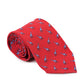 Animal Printed Red Tie