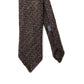 Patterned Brown Black Tie