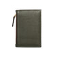 Green Soft Pebble Grain Leather Card Holder