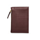 Bordeaux Soft Pebble Grain Leather Card Holder