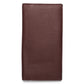 Burgundy Soft Grained Leather Travel Wallet