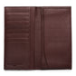 Burgundy Soft Grained Leather Travel Wallet