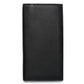 Black Soft Grained Leather Travel Wallet