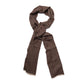 "Spina Bordeaux" Cashmere and Silk Scarf