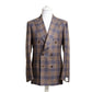 Double Breasted Blazer "Quadrettato"