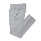 Light Grey Single-Pleated Wool Trousers