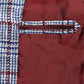 Red Checked Blazer "Unique"