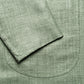 Green Unstructured Textured Wool-Blend Blazer