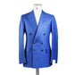 Versatile Blue Wool Blazer