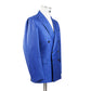Versatile Blue Wool Blazer