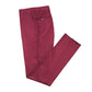 Burgundy Cotton Trousers