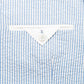 Light Blue Seersucker Double-Breasted Blazer