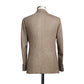 Beige Herringbone Blazer