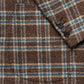 Brown Check Blazer in Solbiati Wool